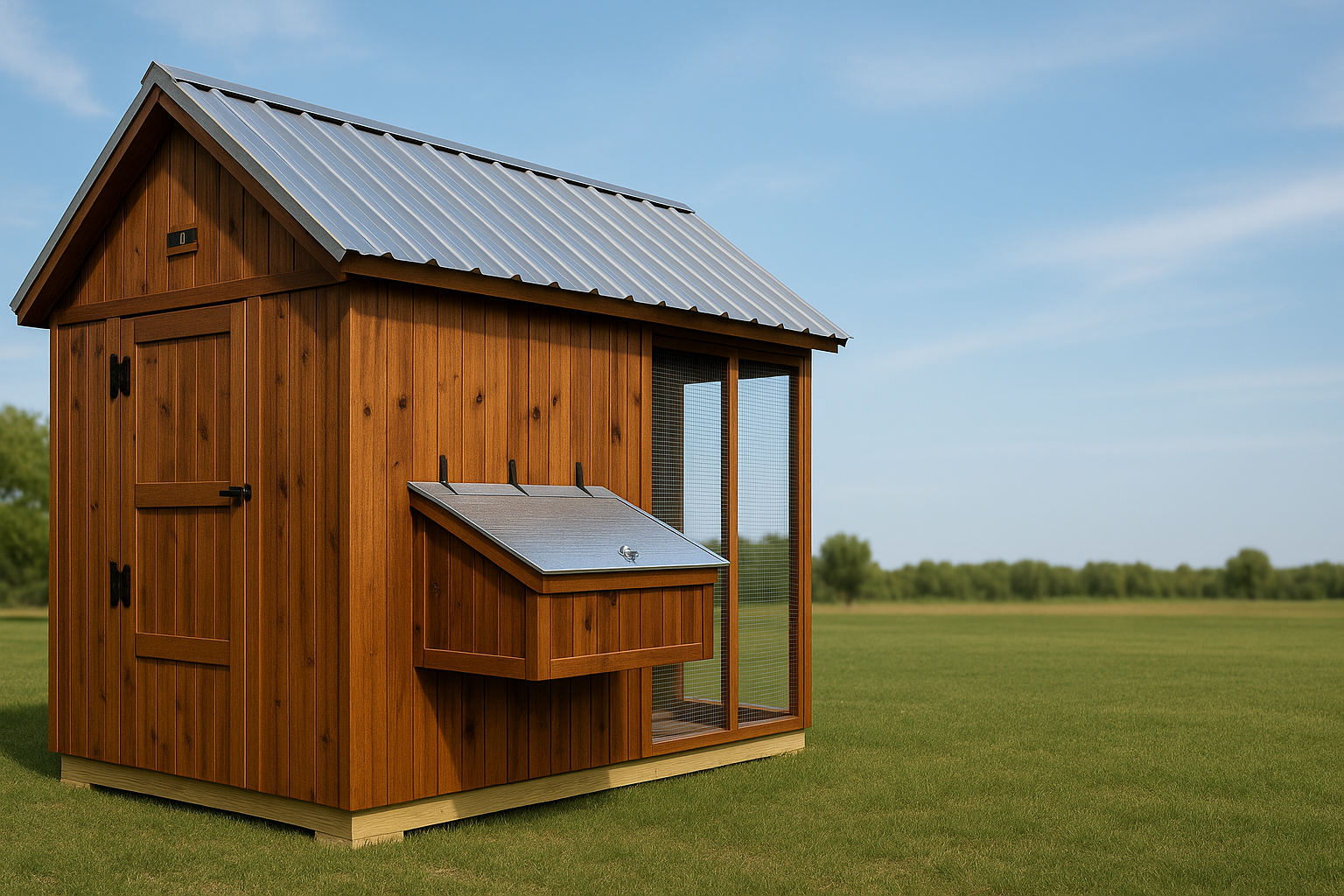 Modern chicken coop